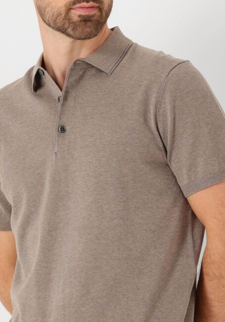 Beige PROFUOMO Polo POLO SHORT SLEEVE - large