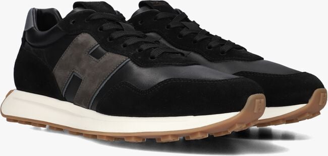 Zwarte HOGAN Lage sneakers H601 ALLACCIATO H PATCH Zwarte HOGAN Lage sneakers H601 ALLACCIATO H PATCH - large