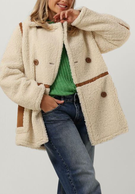 Gebroken wit STAND STUDIO Mantel CHLOE JACKET - large