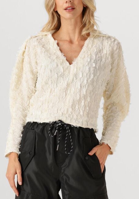 HAUTE L'AMITIÉ STUFF STRUCTRE V-BLOUSE - large