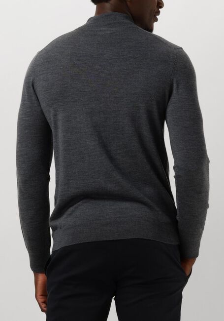 Grijze PROFUOMO Trui PULLOVER MOCK - large