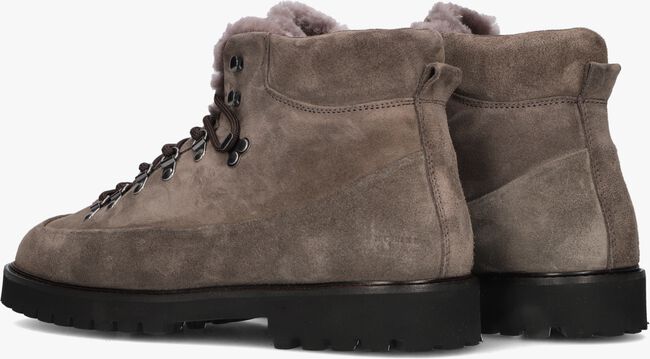 Grijze NUBIKK Veterboots LOGAN CHAD FUR Grijze NUBIKK Veterboots LOGAN CHAD FUR - large