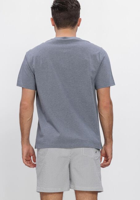 Blauwe PROFUOMO T-shirt T-SHIRT CREW NECK MERCERIZED STRETCH PIQUE - large