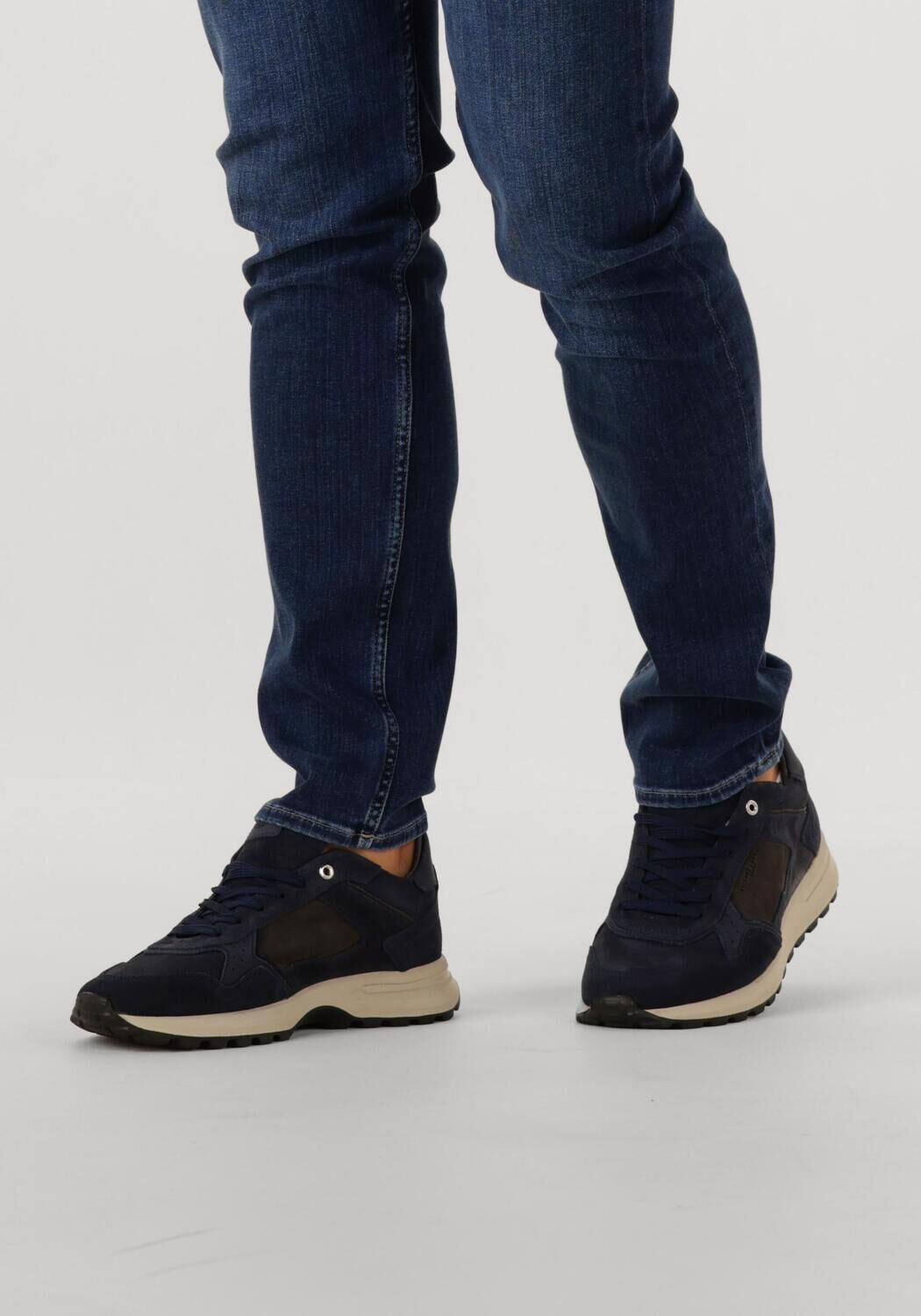 Donkerblauwe STEFANO LAURAN Lage sneakers STAR 005 - large