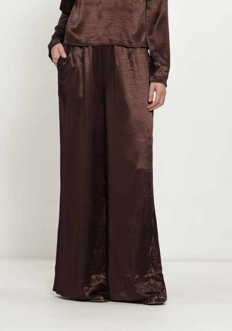 Bruine AMAYA AMSTERDAM Wijde broek SYLVIE PANTS - large