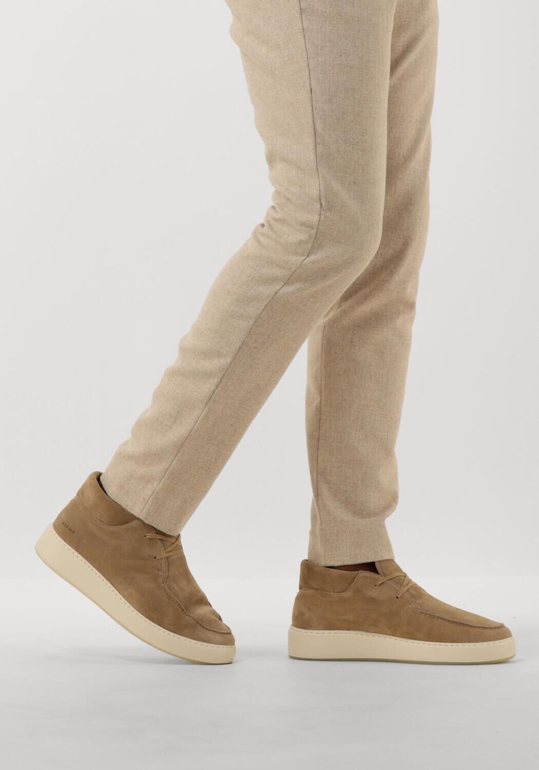 Taupe NUBIKK Veterschoenen JIRO GIO FUR - large