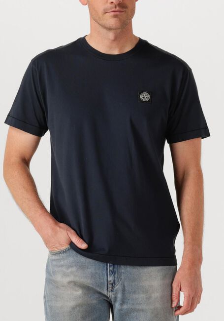 Donkerblauwe STONE ISLAND T-shirt SS T SHIRT - large