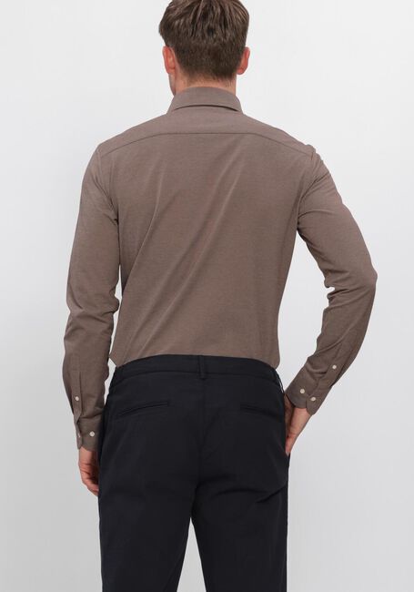 Bruine PROFUOMO Klassiek overhemd SHIRT ONE PIECE JAPANESE KNITTED - large