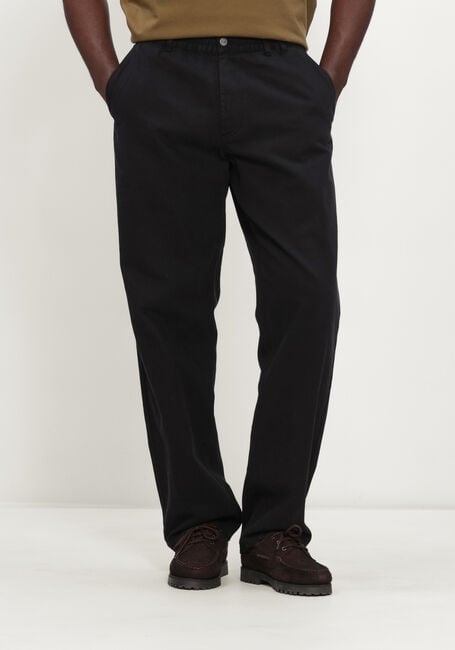 Zwarte FOR&Eacute;T Pantalon CLAY TWILL PANTS - large