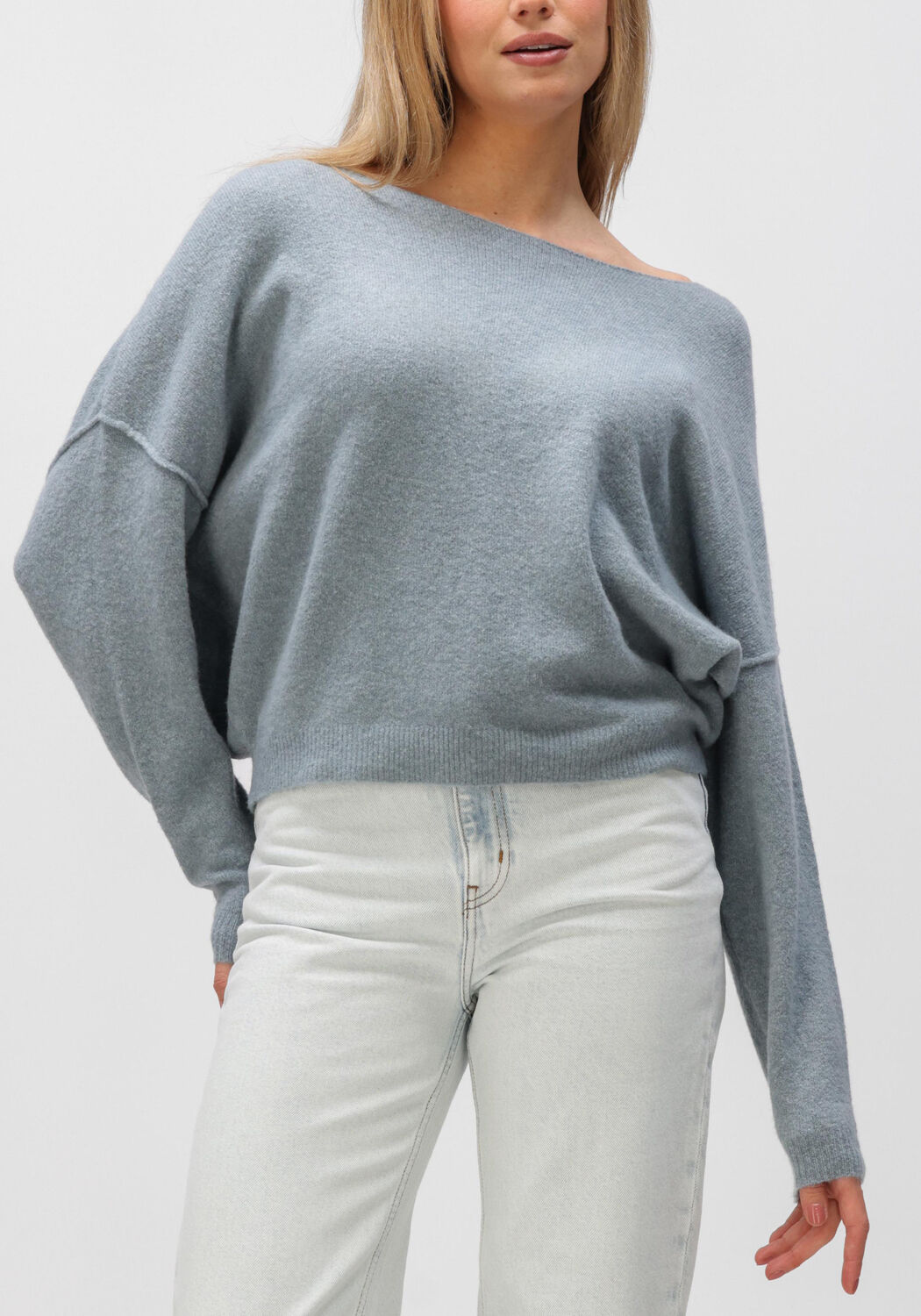 Lichtblauwe AMERICAN VINTAGE Vest DAMSVILLE - large