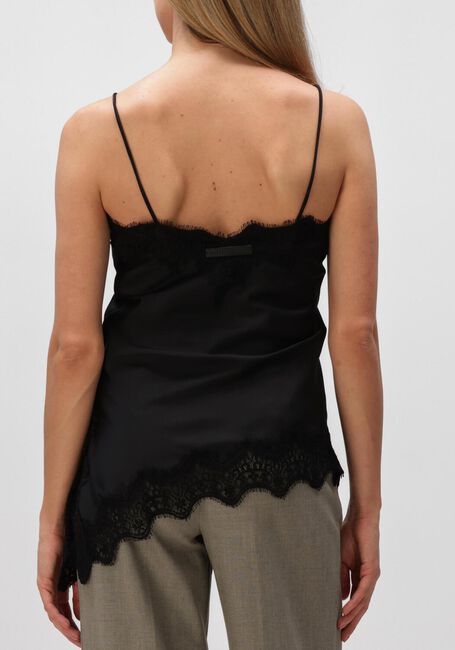 Zwarte HAUTE L'AMITI&Eacute; Tops & T-shirts NAOMI ASYM LINGERIE TOP - large