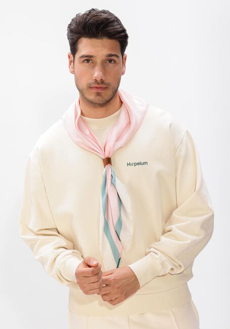 Ecru HOPEIUM Trui LOGO CREW SWEAT - large