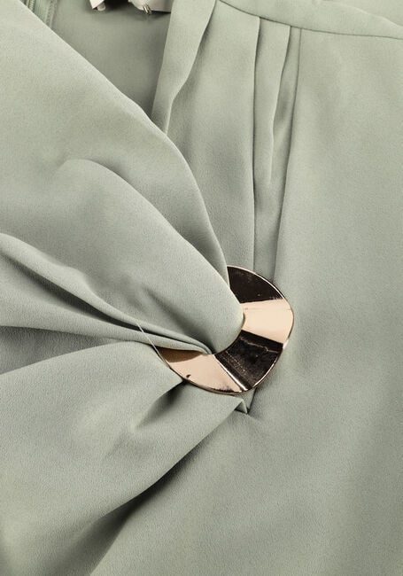 Groene LINA LOCCHI Midi jurk LL-ALESSANDRA - large