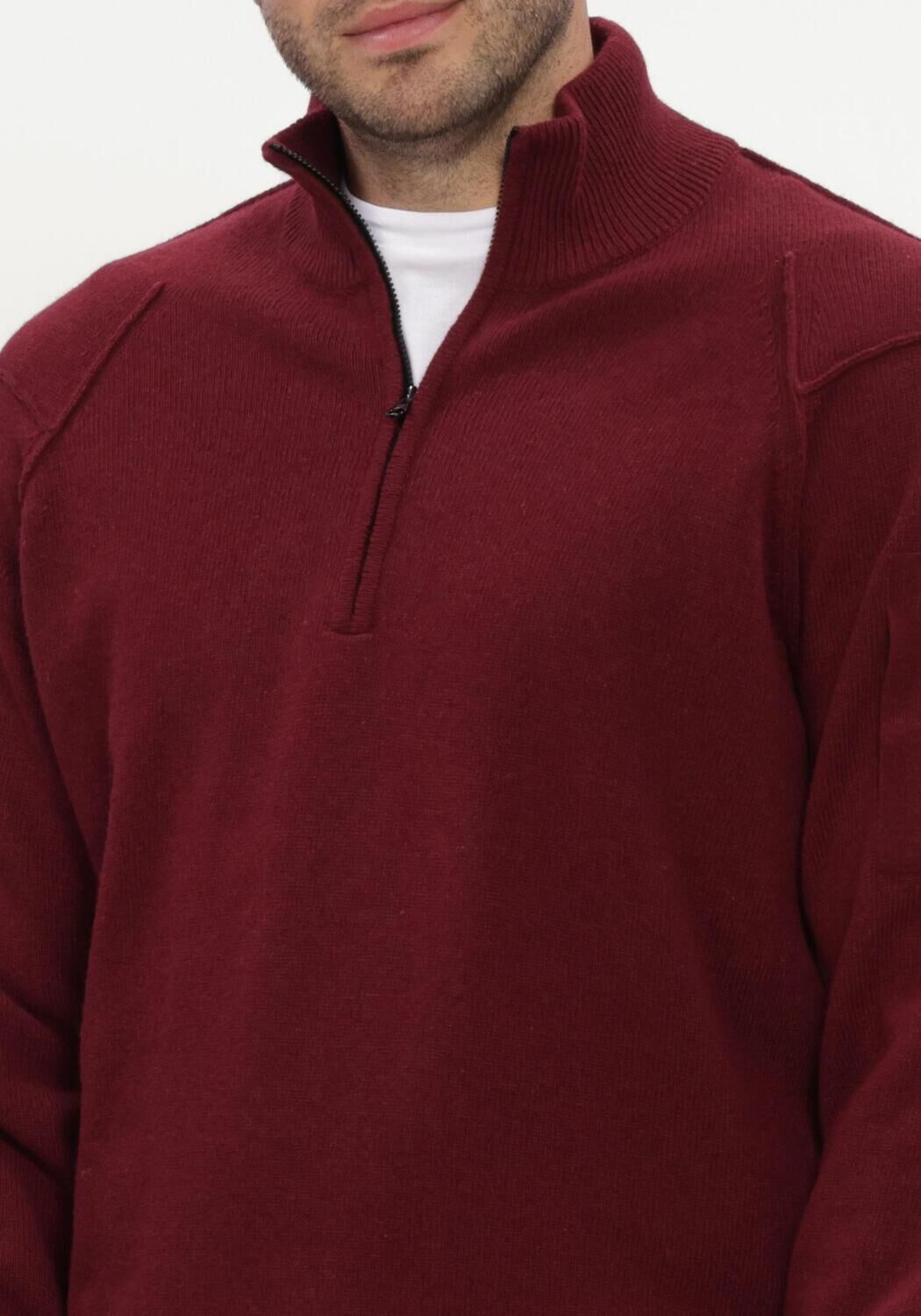 Rode CP COMPANY Polo LAMBSWOOL GRS HALF ZIP SWEATER - large