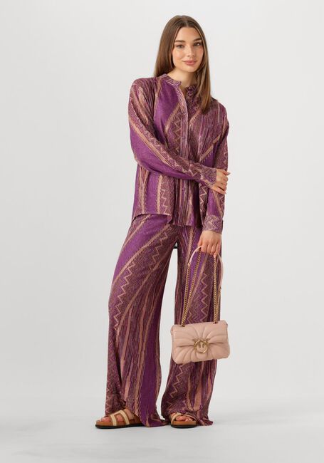 Metallic AMAYA AMSTERDAM Wijde broek JO - large