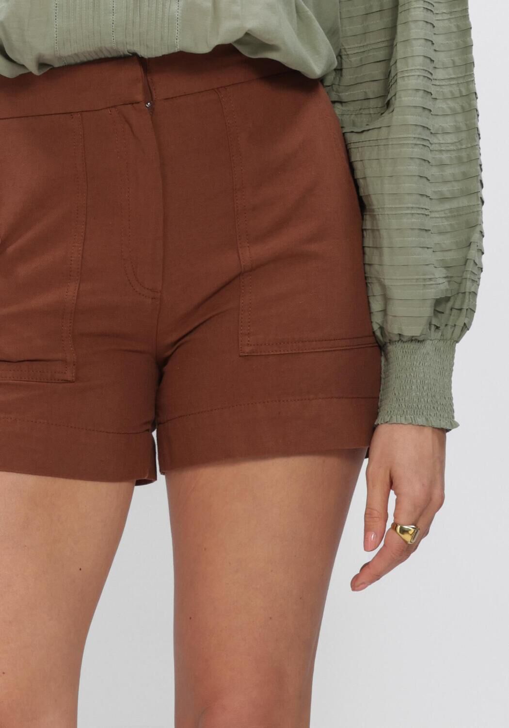 Bruine VANESSA BRUNO Korte broek GRAVIERE - large