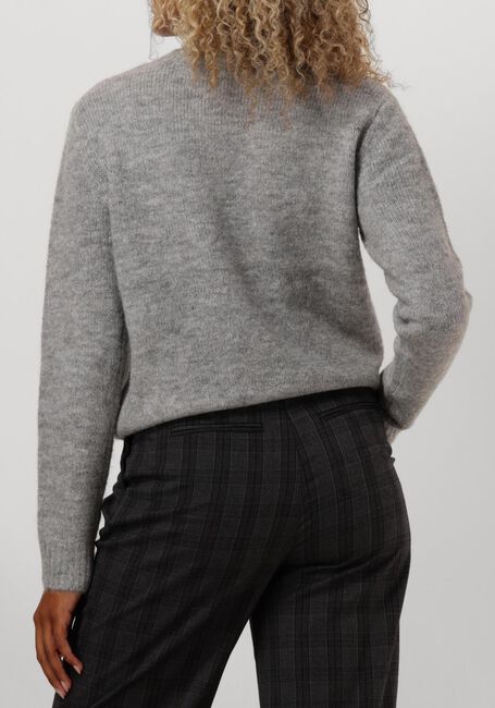 Lichtgrijze COPENHAGEN MUSE Trui CMDIAMOND-PULLOVER - large