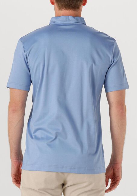Lichtblauwe VALENZA Polo 1005 SUPIMA POLO SCHILLER COLLAR S/S - large