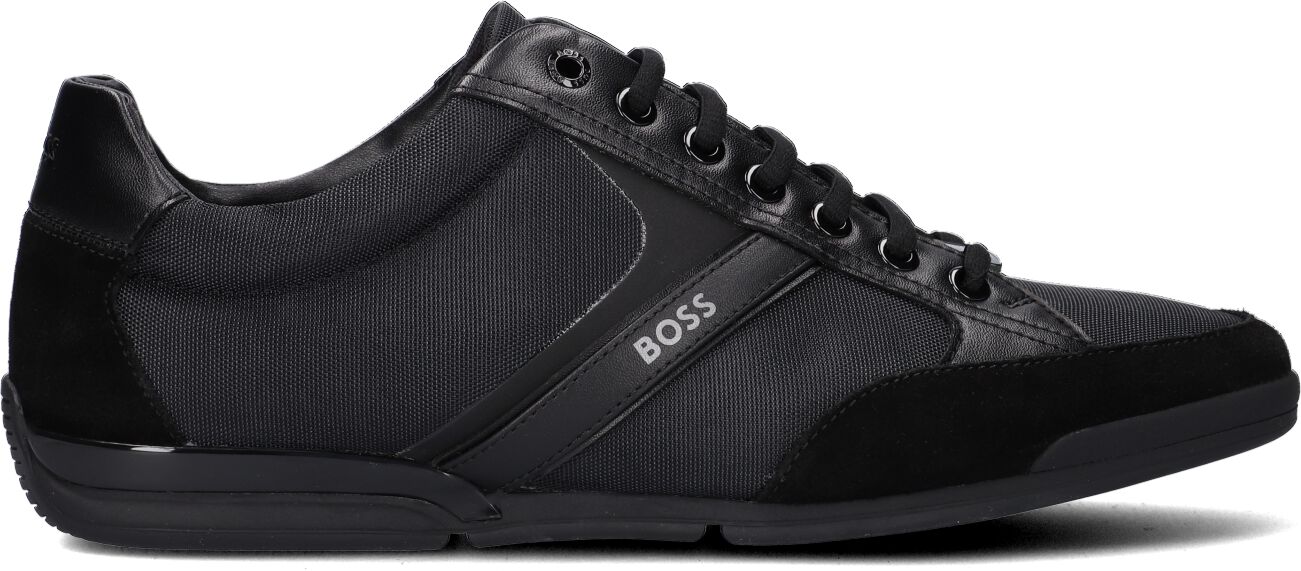 Boss Lage Sneakers Heren Saturn Lowp, Maat: 44, Materiaal: Textiel, Kleur: Zwart afbeelding