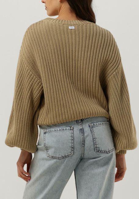 Khaki PENN & INK Trui S23B196 - large