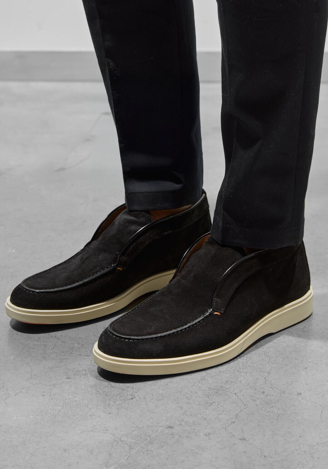 Zwarte SANTONI Instappers 17823 - medium