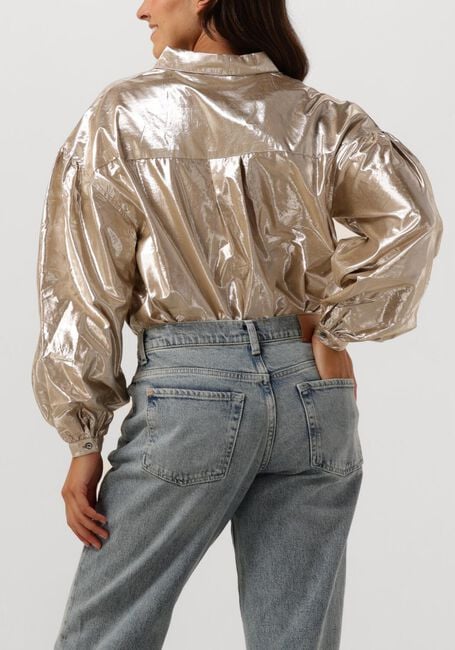 Gouden RUBY TUESDAY Blouses ISAI BIG SHIRT GATHERING SLEEVES - large