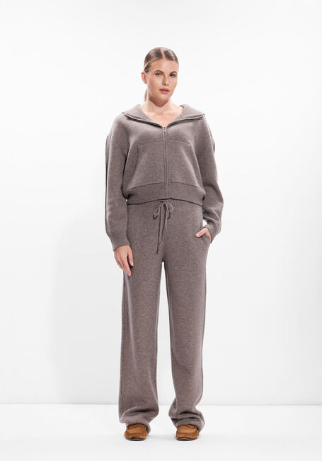 Taupe MARGAUX LONNBERG Wijde broek OWEN JOGGING - large