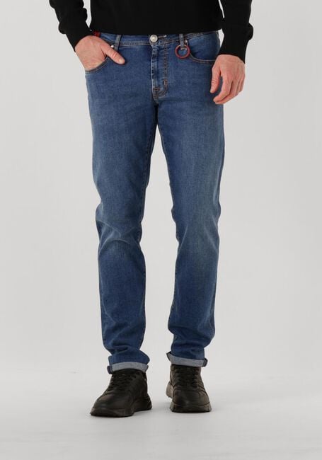 Blauwe TRAMAROSSA Slim fit jeans MICHELANGELO - large