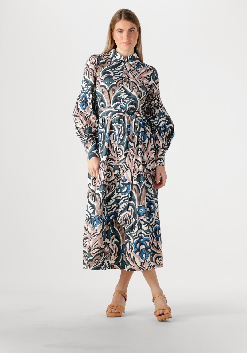Dea Kudibal Midi Jurk Dames Rosetta, Maat: XL afbeelding 1