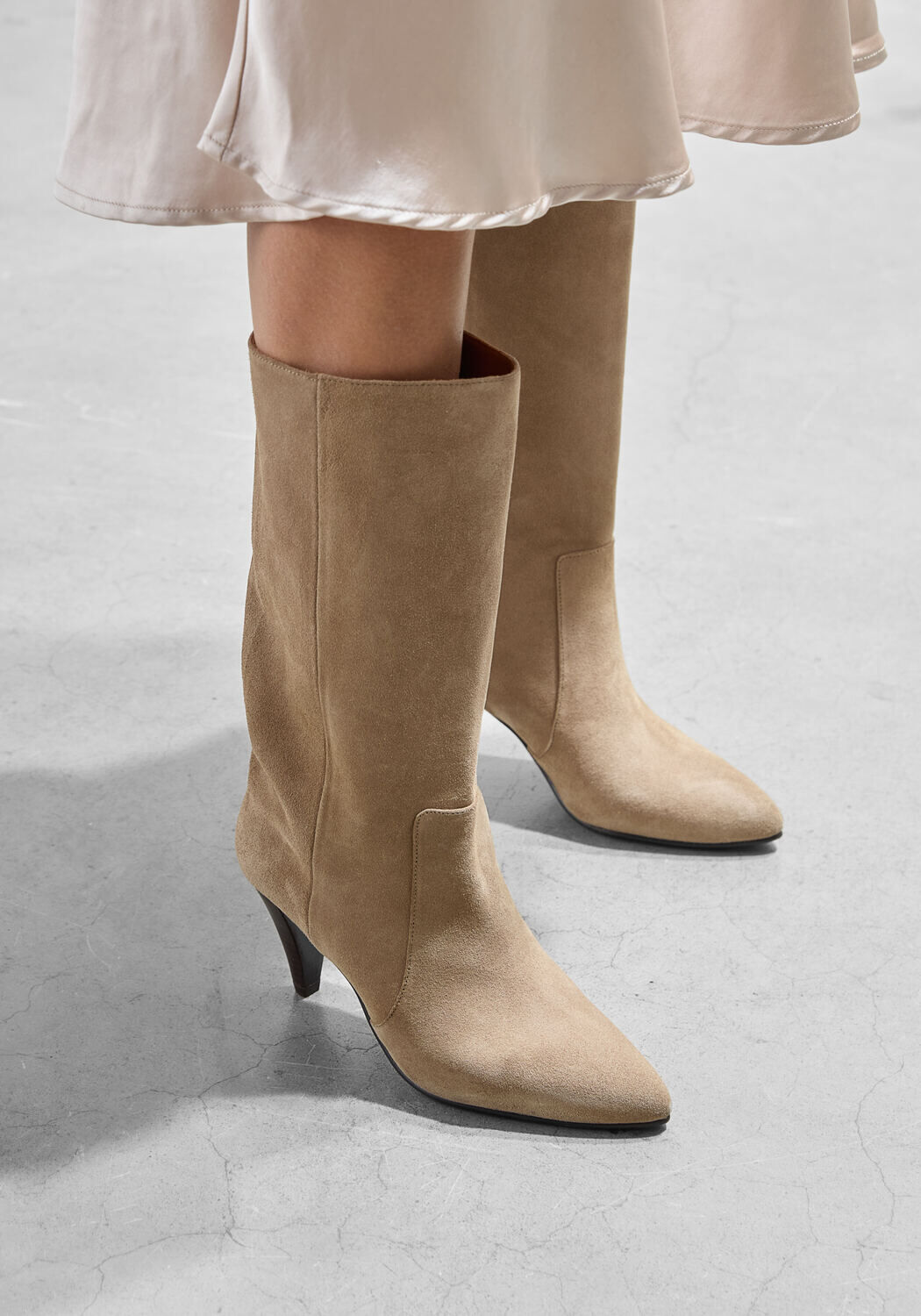 Taupe TORAL Hoge laarzen SELLER - medium