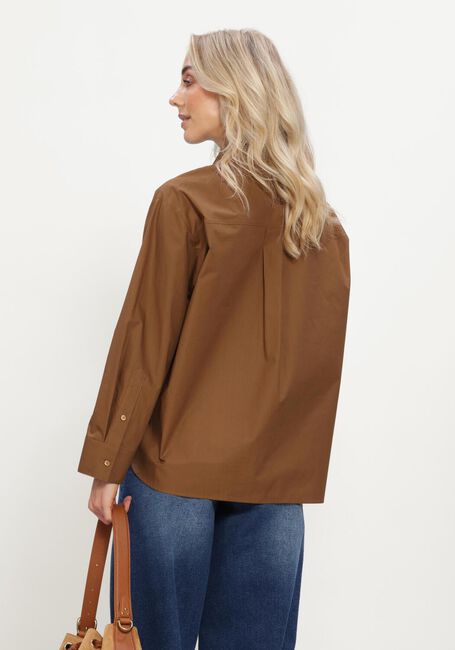 Bruine LUISA CERANO Blouses HEMD MIT SCHAL-SCHLUPPE - large