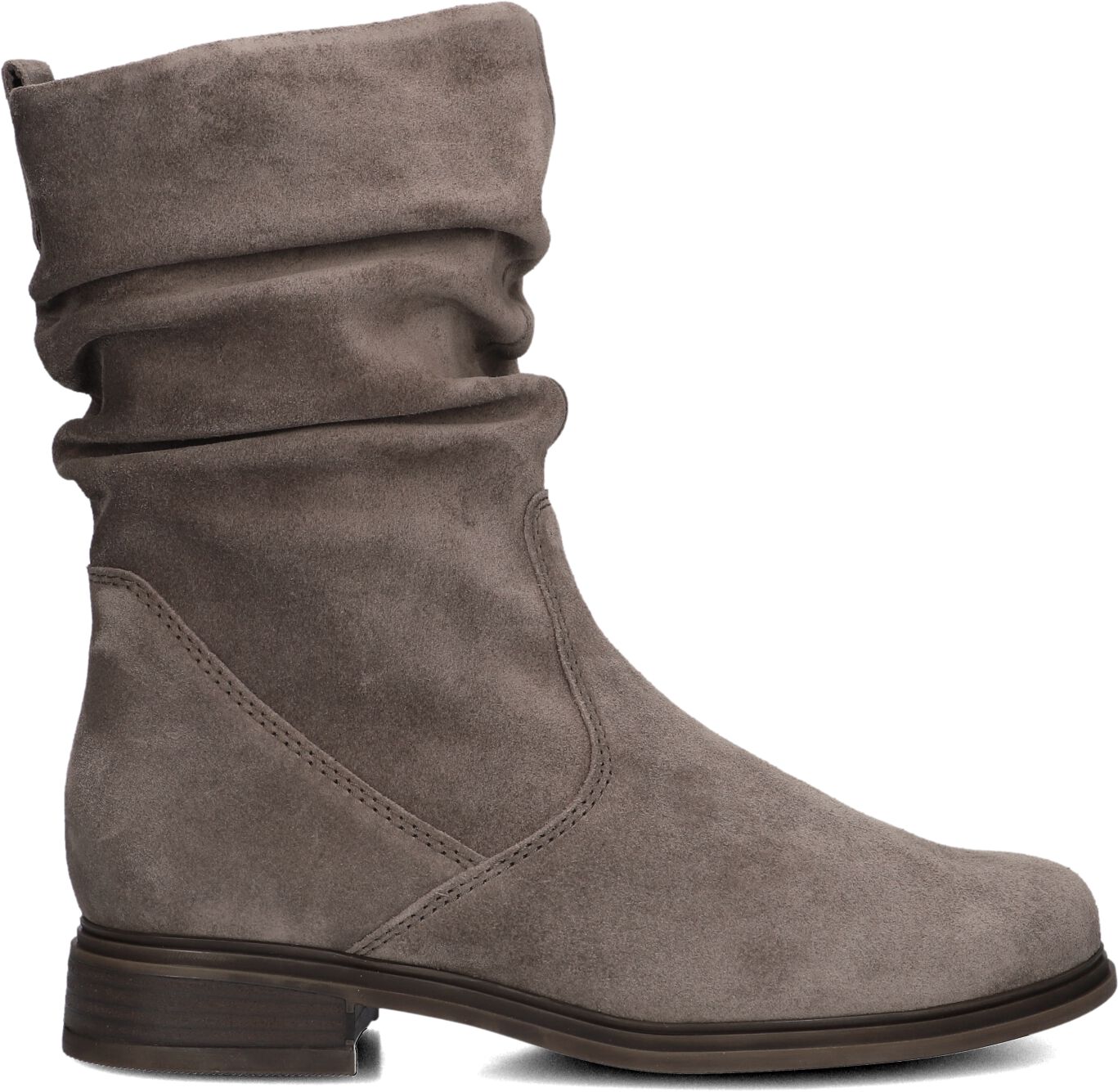 Gabor Enkellaarsjes
Dames 793, Maat: 37,5, Materiaal: Suède, Kleur: Taupe