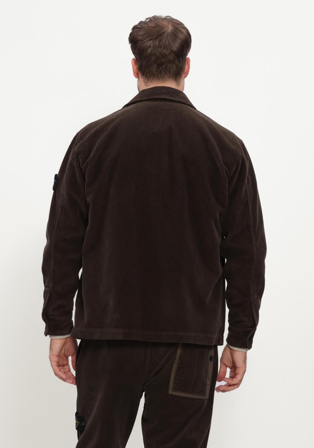 Grijze STONE ISLAND Overshirts SHIRTS S0212 - large