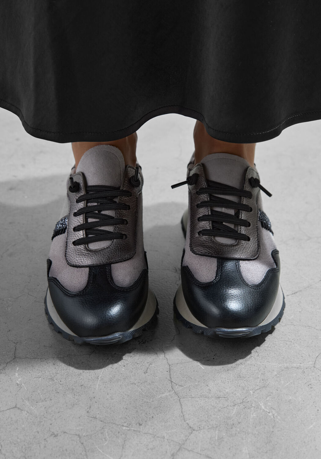 Grijze HISPANITAS Sneakers CHI243689 - large