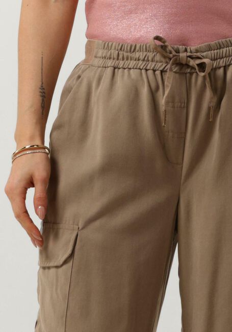 Bruine SUMMUM Cargobroeken TROUSERS CARGO TENCEL - large