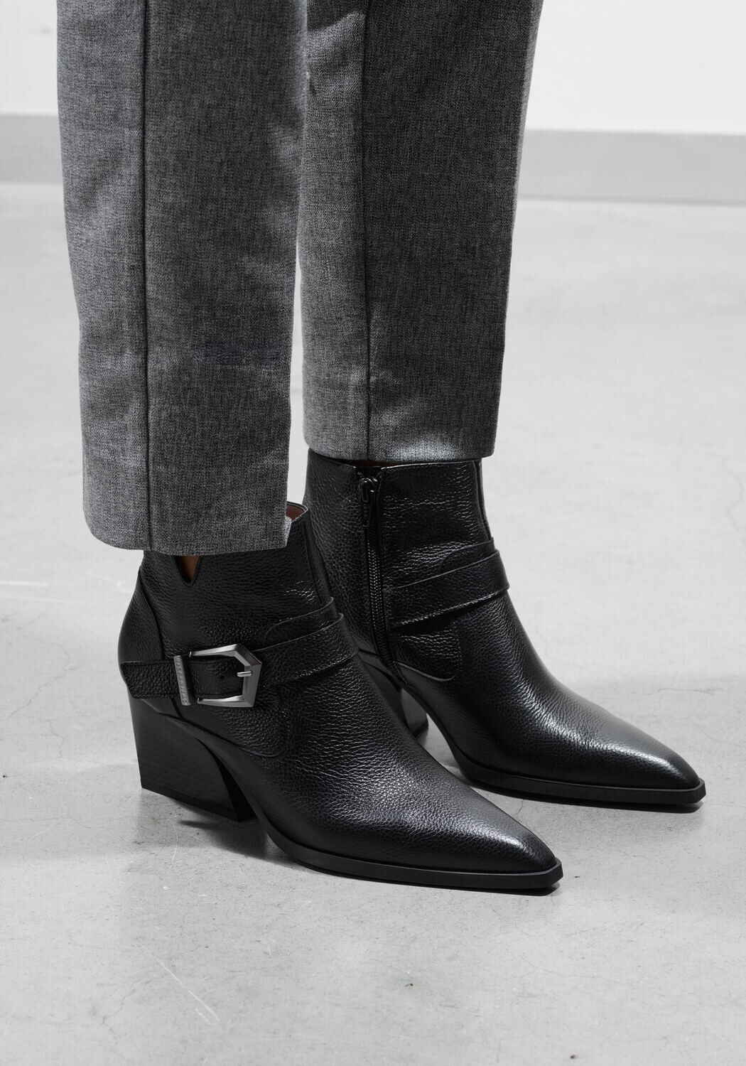 Zwarte HISPANITAS Enkellaarsjes HI243600 - medium