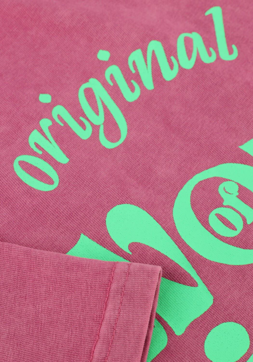 Roze STIEGLITZ T-shirt WORLD OF STIEG OVERSIZED T-SHIRT - large