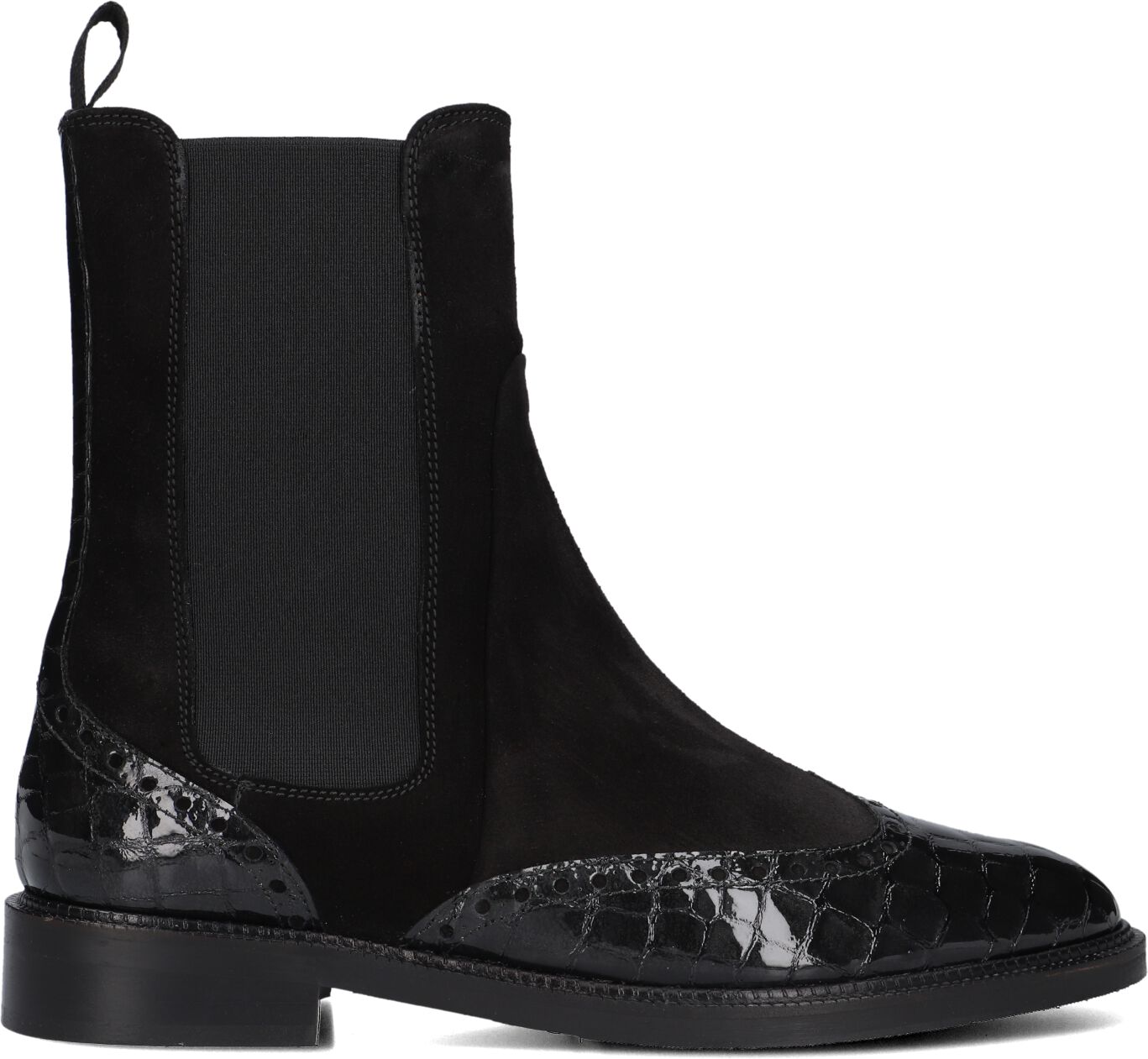 Pertini Enkellaarsjes
Dames 32068, Maat: 38,5, Materiaal: Suède, Kleur: Zwart