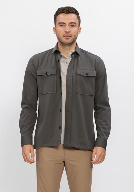 Taupe GENTI Overshirt MIDTOWN RELAXED FIT - large