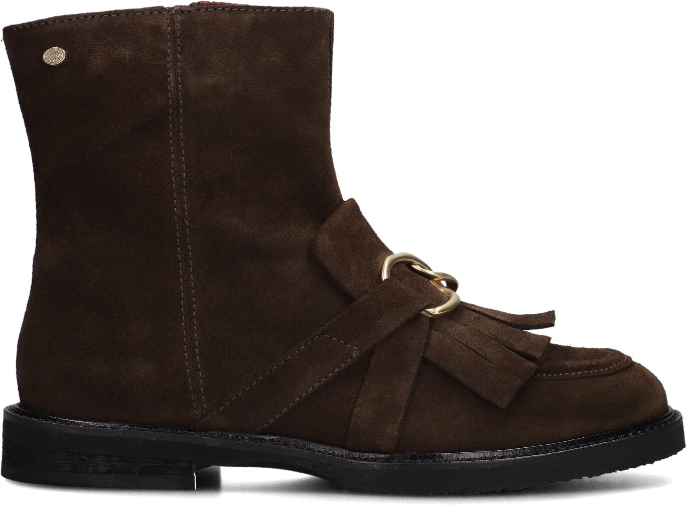 Fred de la Bretoniere Enkelboots Dames Paris Hay, Maat: 39, Materiaal: Suède, Kleur: Bruin
