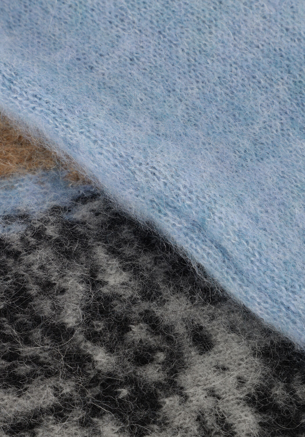 Lichtblauwe GANNI Trui K2517 - large