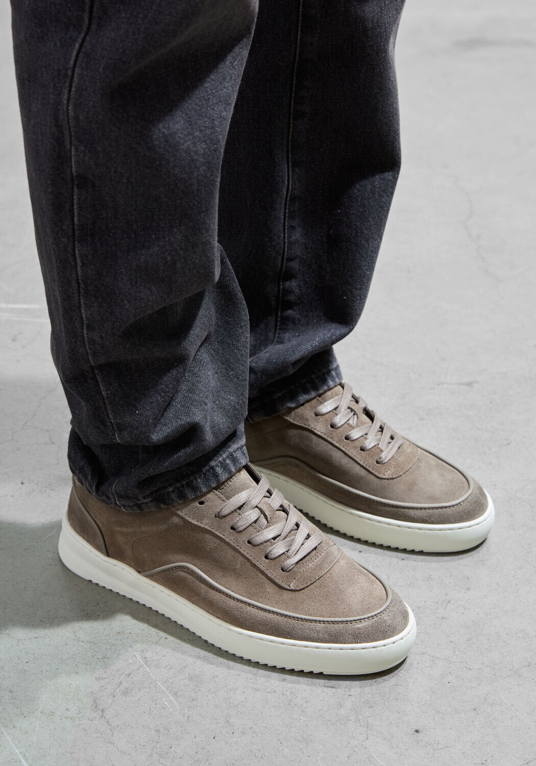 Bruine FILLING PIECES Lage sneakers MONDO SUEDE LUX - medium