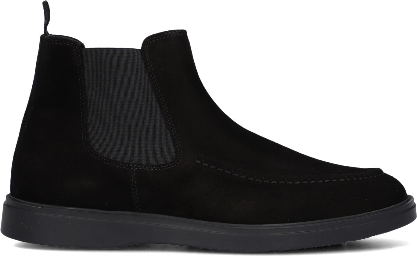 Stefano Lauran Chelsea Boots Heren 24859, Maat: 42, Materiaal: Suède, Kleur: Zwart