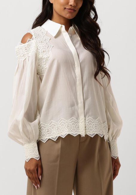 Gebroken wit COPENHAGEN MUSE Blouses CMMOLLY-SHIRT 2 - large