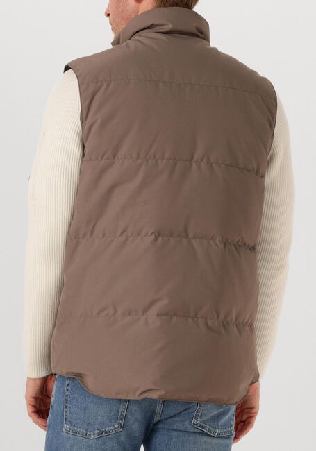 Taupe CANADA GOOSE Bodywarmer MENS GARSON VEST BLACK LABEL BODYWARMER - large