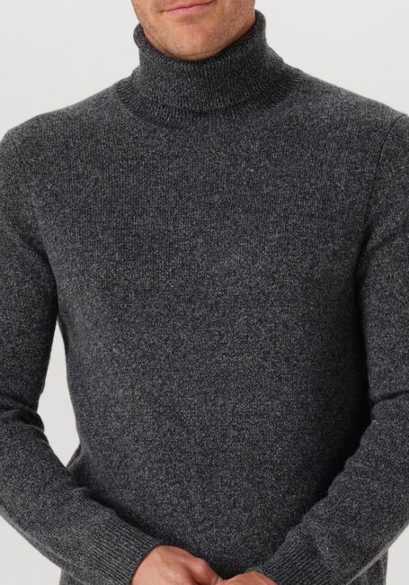 Donkergrijze PROFUOMO Coltrui PULLOVER ROLL NECK WOOL BLEND - large