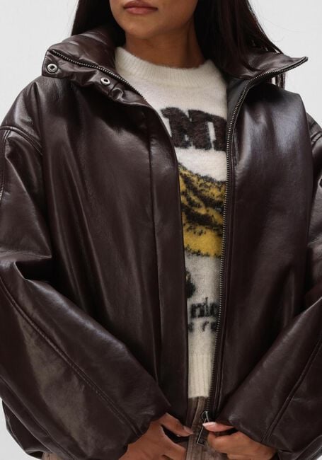 Bruine ANINE BING  CYRUS JACKET DEEP BROWN - large