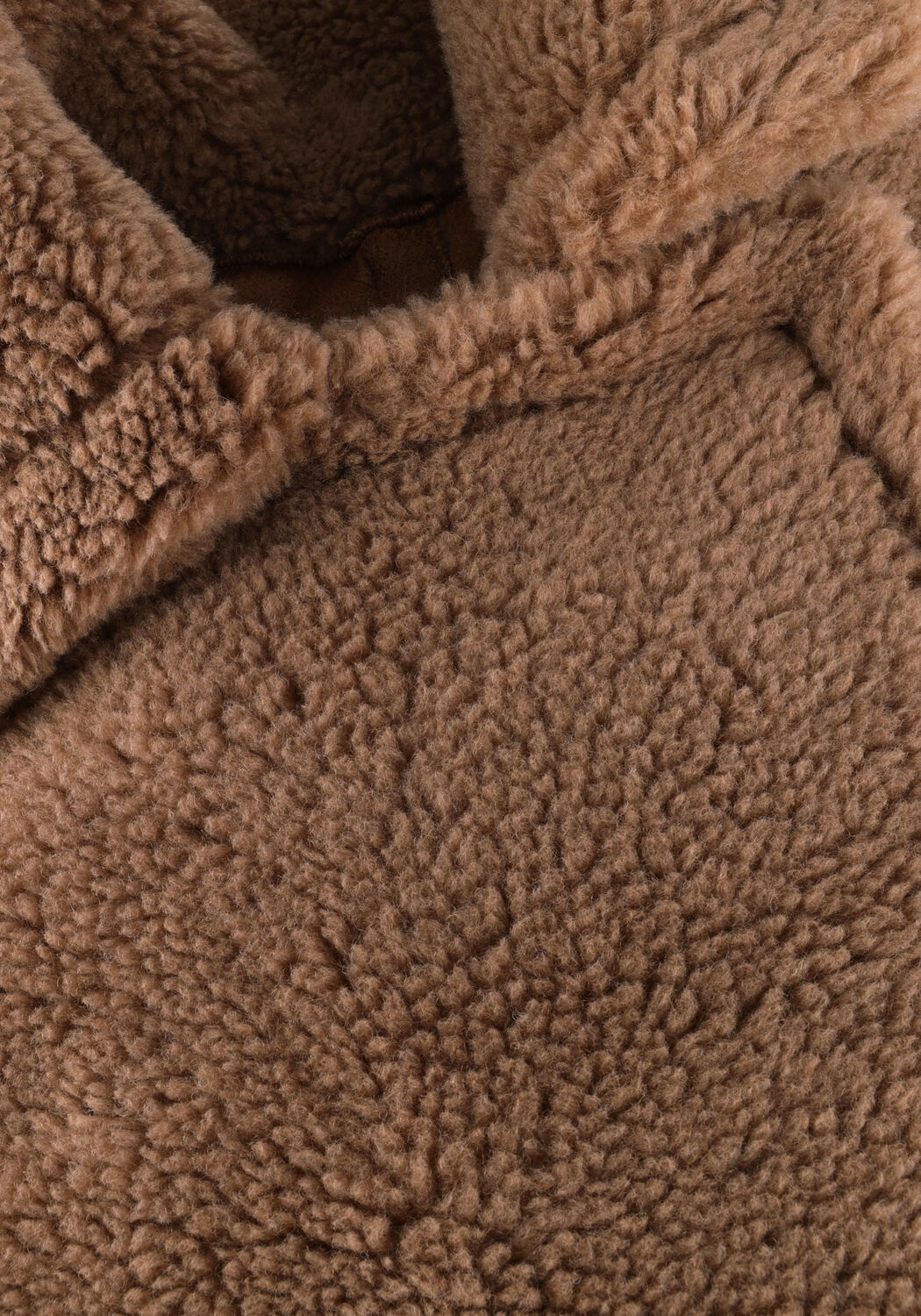 Camel ALTER EGO Faux fur jas ELIN - large