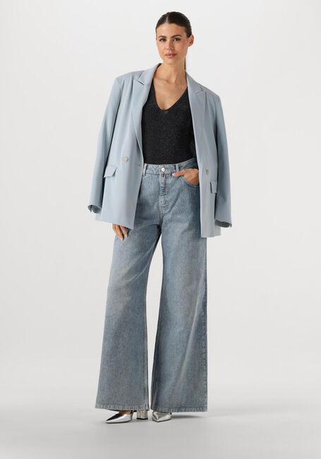 Zwarte WOLFORD Top SHIMMER BODY - large