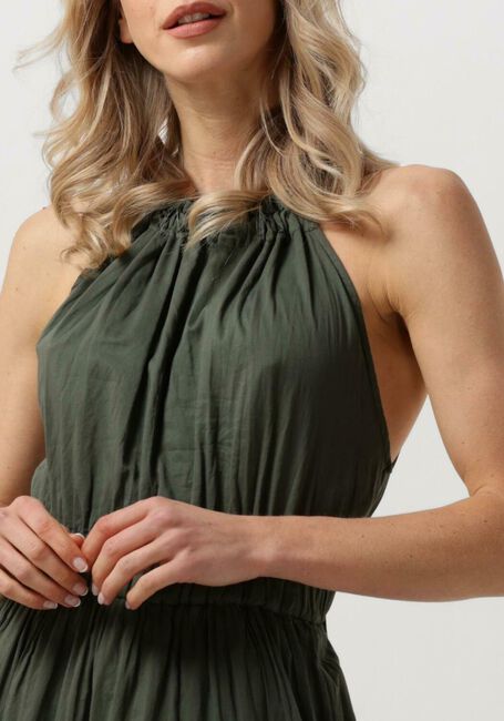 Groene NEMA Maxi jurk N043 - large
